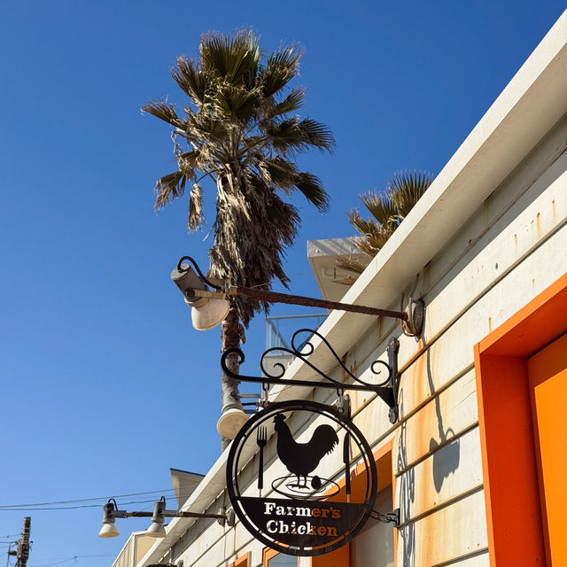 ร้านไก่อบริมทะเลสุดชิล #คามาคุระ 🏝️🌊🇯🇵