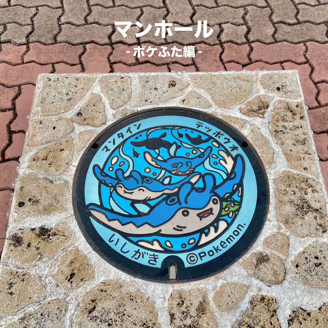 【足元】マンホール🕳️ポケふた編