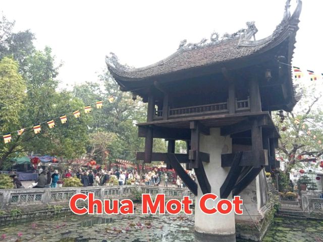 โดดเด่นด้วเสาเดียว Chua Mot Cot✨️