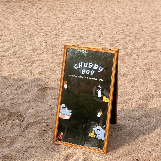 คาเฟ่ริมทะเลระยอง Chubby boy on diet