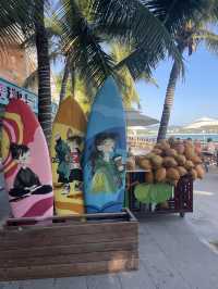 The most popular beach in Hainan