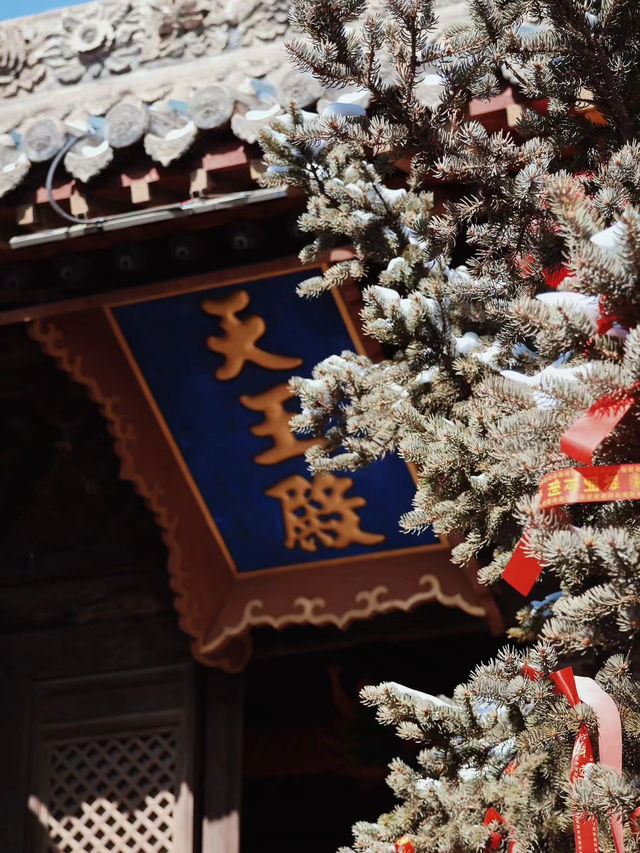 Hengshan Hanging Temple in Datong 🇨🇳