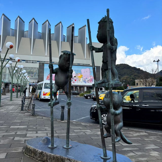 🇯🇵【鳥取県】境港駅！愛称は鬼太郎駅！鬼太郎に会いに行こう！