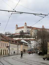 【ブラチスラバ🇸🇰】丘の上にあるお城の周辺を巡ろう