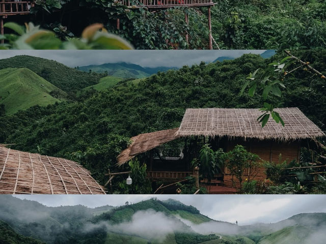 บ้านปันสุข...ขุนเขาเมืองน่านระหว่างทางสะปัน-ห้วยหมี