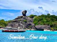 Similan… One day☀️🏝️