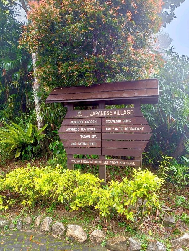 A Hidden Zen Garden in the Clouds — Japanese Village at Genting