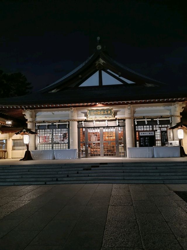 夜遊廣島城