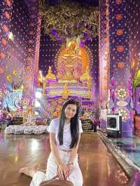 วัดอุโบสถสีม่วง💜•วัดกลางคลองวัฒนาราม•