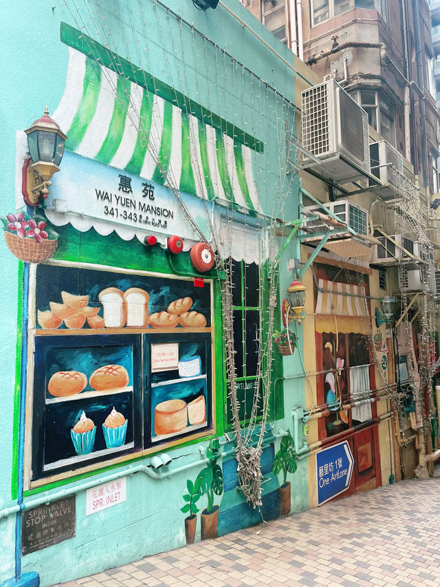 Street Art in Sai Ying Pun, Hong Kong