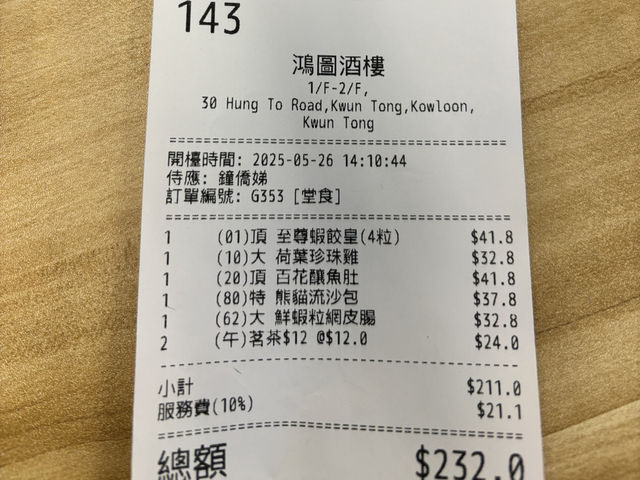 香港特式酒樓🥁食點心必到打卡點