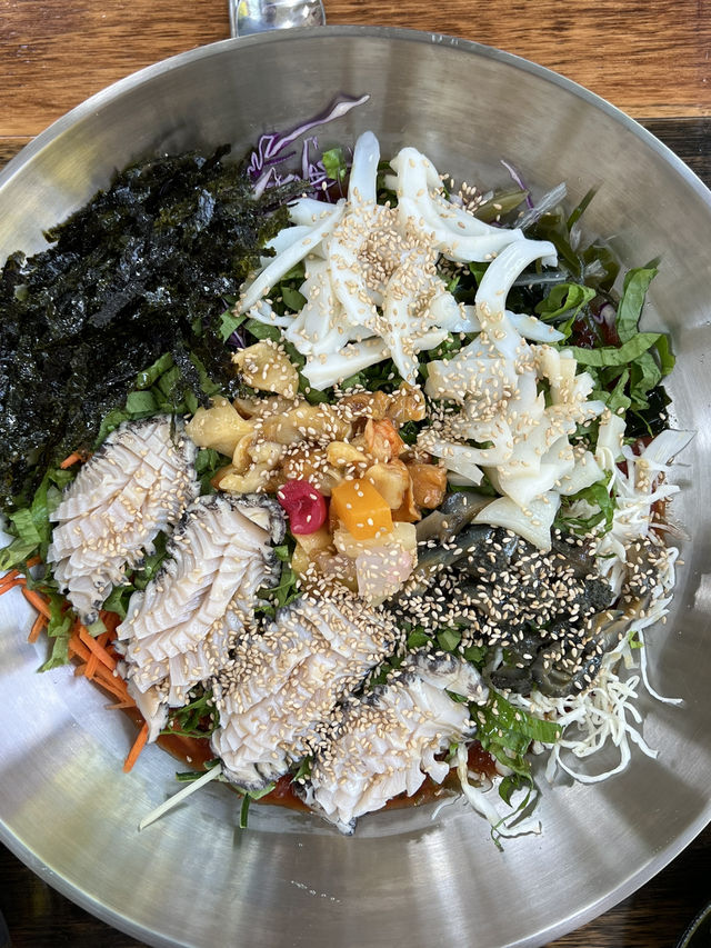여수 야외데이트 맛집 밥먹고가💙🌿