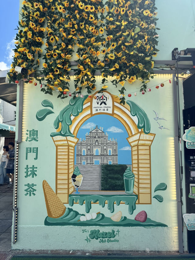澳門抹茶：官也街排長龍的大熱抹茶雪糕！