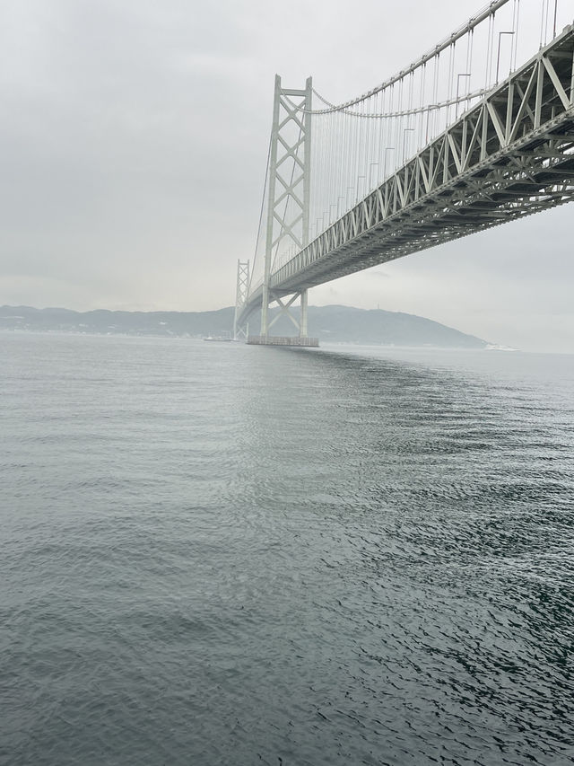 🌉沒想到一座橋能這麼震撼｜明石海峽大橋近距離拍到瘋！