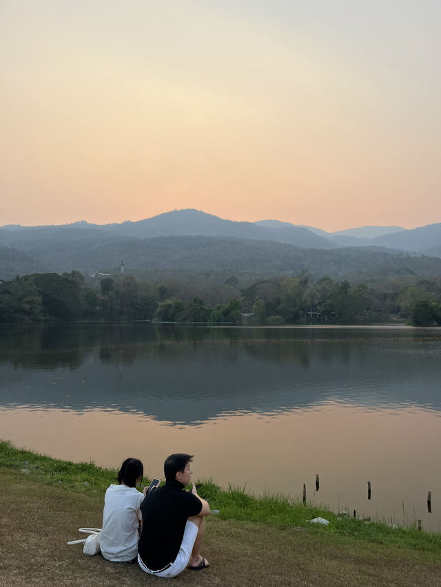 อ่างแก้ว มช เชียงใหม่ ☘️🍁