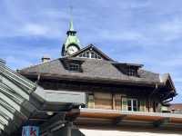 海拔1274公尺的山中小鎮溫根（Wengen）