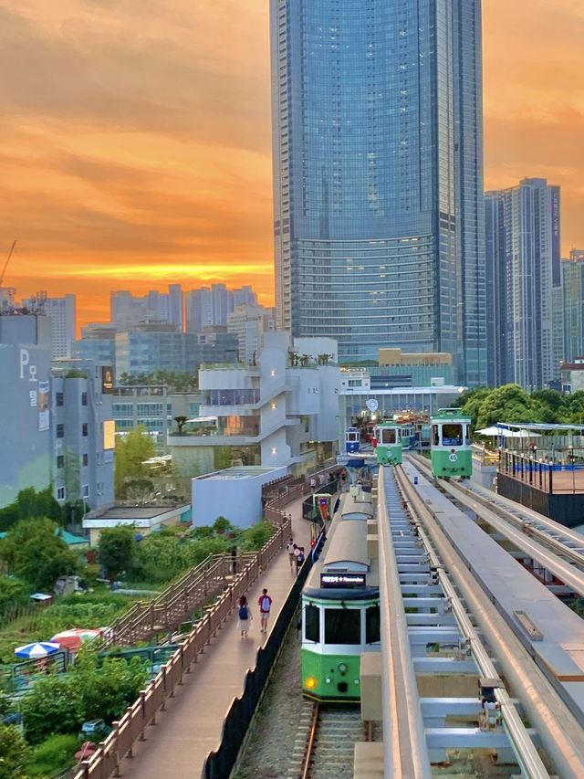 황홀 그자체 ! 노을보며 스카이캡슐🚃🚟