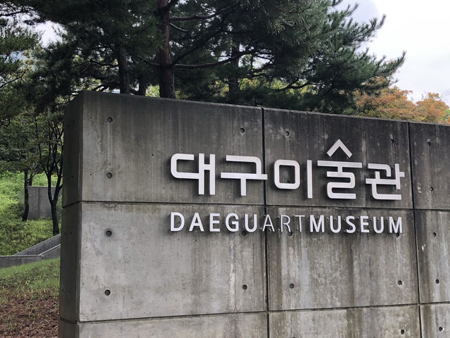 예술로 물드는 하루, 대구미술관 방문 후기