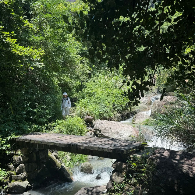 九龍漈瀑布•青山綠水
