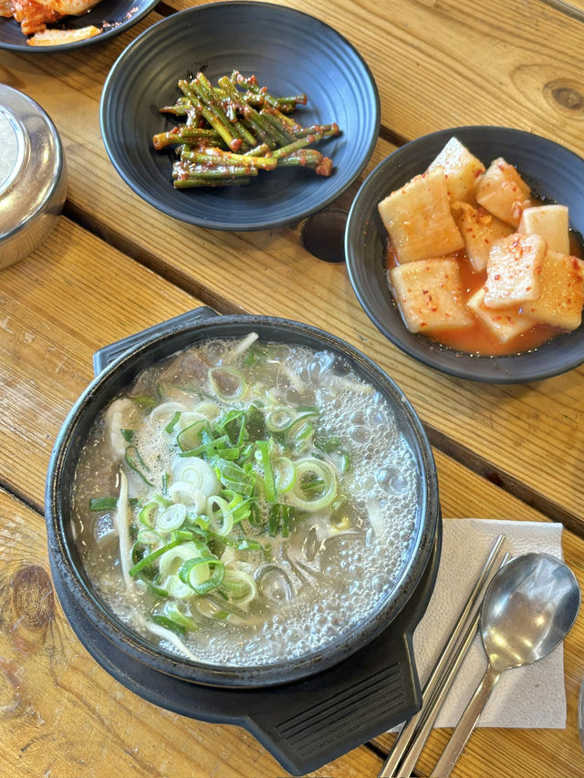 제주 동쪽 아침식사 가능한 해장국집