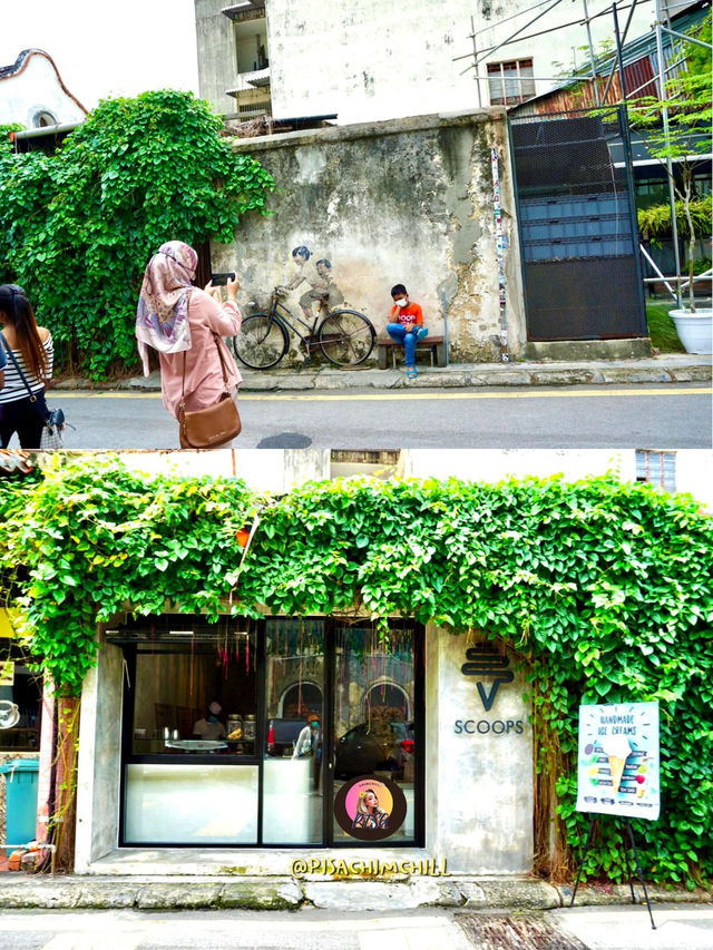 Penang Street Art  เดินเล่นชมงานศิลป์