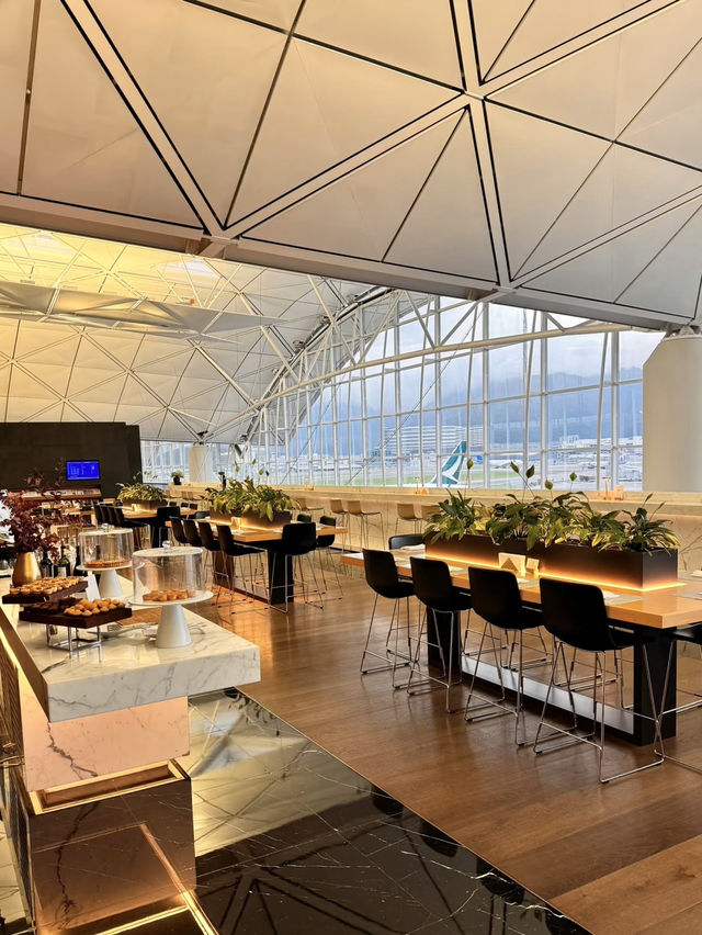 國泰航空寰宇堂頭等貴賓室 💕 全球最好的休息室