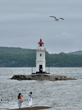 Must-see Vladivostok spot? The legendary Tokarevsky Lighthouse! 🚨