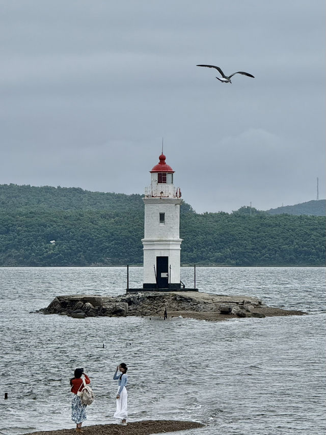 Must-see Vladivostok spot? The legendary Tokarevsky Lighthouse! 🚨