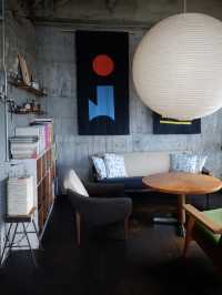 日本香川縣高松市海景cafe ｜邊用餐邊欣賞當地藝術品