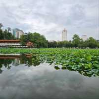Chilling Out at Cuihu Park, Kunming City