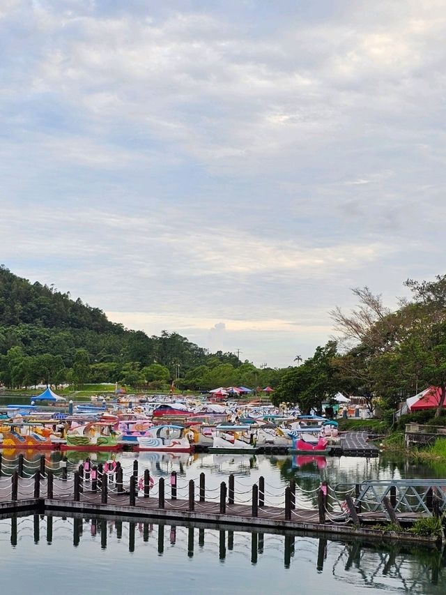 📍 花蓮｜台灣最美湖，湖光水色〔鯉魚潭〕