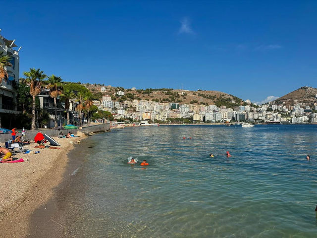 Relaxing by the Adriatic in Sarandë