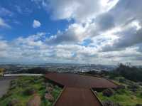View of Auckland from the top of Mount Eden