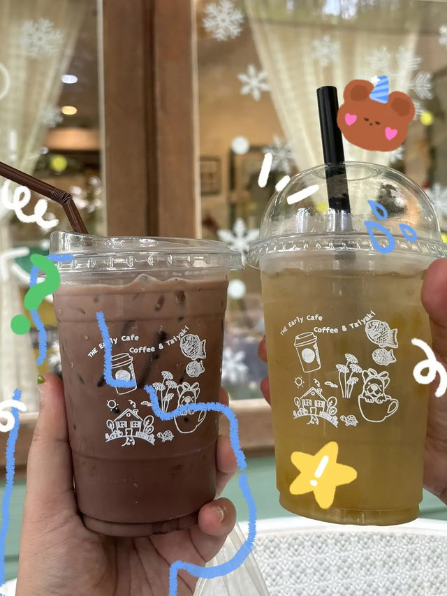 🐟🐟The early cafe ครัวซองต์ไทยากิแอนด์ คอฟฟี่🥐🍠