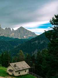 Picturesque Alpine town