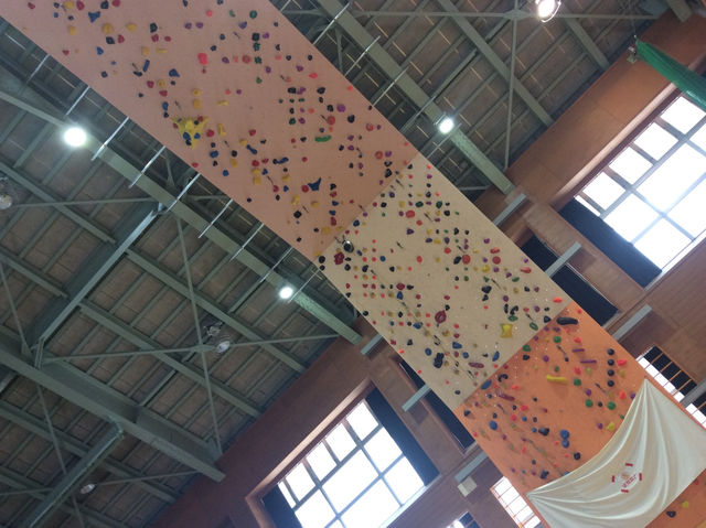 【福井・池田町立クライミングウォール🧗‍♀️】雨の日もOK！北陸最大級のボルダリング施設 