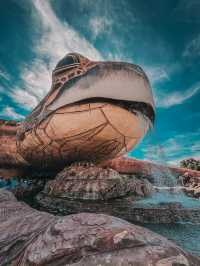 The Majestic Turtle of the Sea Inside VinWonders Phu Quoc