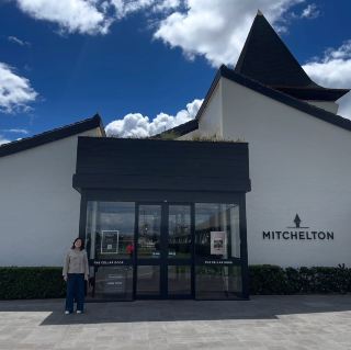 ミシェルトンワイナリーのブドウ園の至福