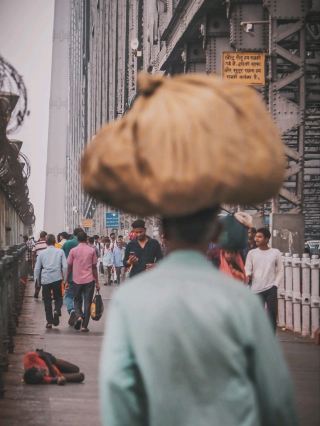 Kolkata Travel: Mullick Ghat Flower Market.
