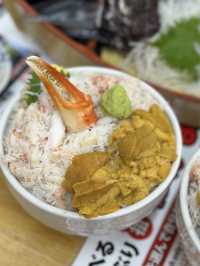 Отару: Sankaku Market и Takinami Donburi — где едят самые свежие морепродукты 🦀🍚