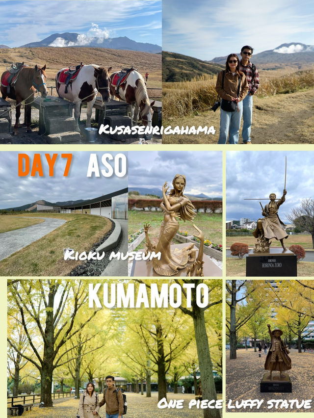 12 Days Kyushu Itinerary for your Autumn trip 😁