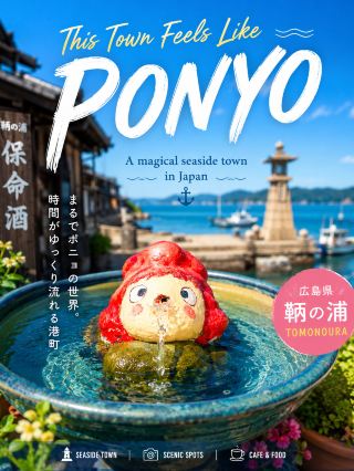 まるでポニョの世界。日本にこんな素敵な港町があったなんて⚓️