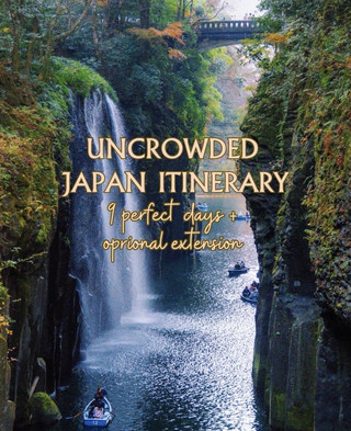 🌿 Escape the Crowds: The Ultimate Uncrowded Japan Itinerary 🛶✨