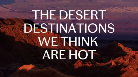 The Desert Destinations We Think Are Hot — traveler post in Nasca