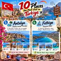 🇹🇷 10 Places You Must Visit in Türkiye ✈️