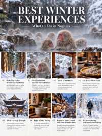 Nagano in Winter — Snow Monkeys, Sacred Forests & Mountain Onsen ❄️🐒