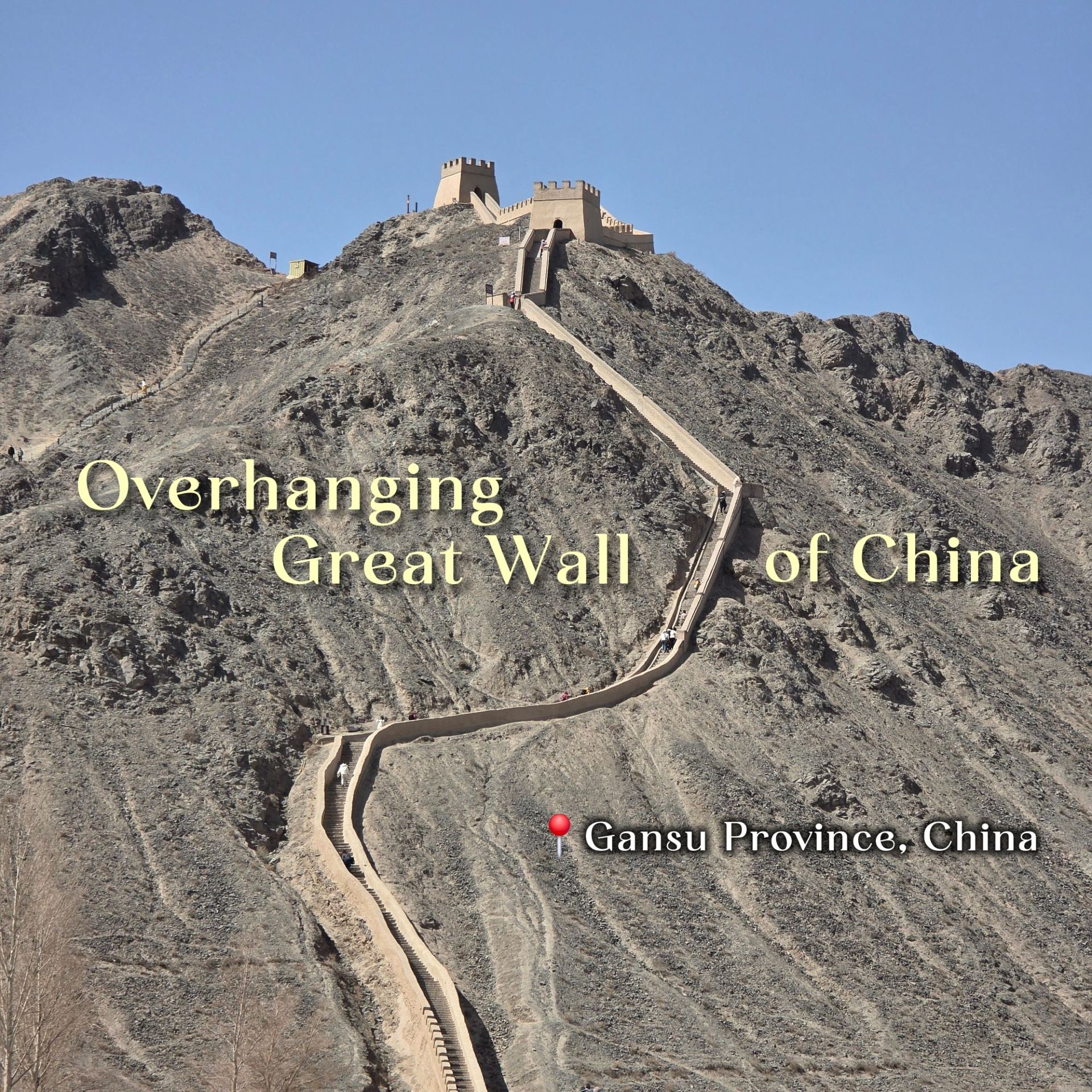 The Great Wall but not in Beijing 😧
