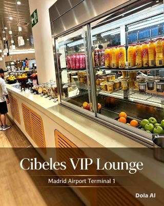  Cibeles VIP Lounge — 馬德里 T1 機場貴賓室：我漫長旅程中意想不到的亮點