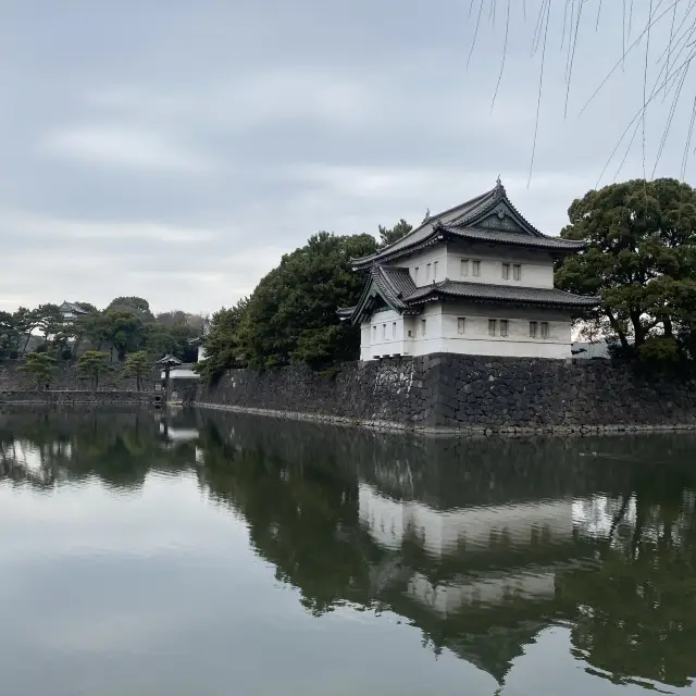 Fall view of Imperial palace