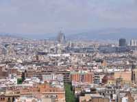 Beautiful views of Barcelona 